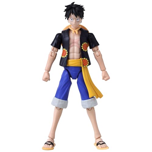 Bandai – Anime Heroes – One Piece – Anime Heroes-Figur 17 cm – Monkey D. Ruffy Dressrosa – 37007 von BANDAI