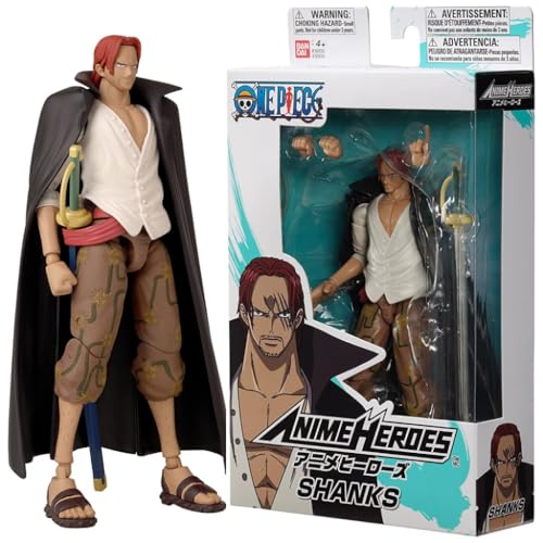 BANDAI - Anime Heroes - One Piece - Figur Shanks 17 cm - 36935 BANDAI - Anime Heroes - One Piece - Figur Shanks 17 cm - 36935 von BANDAI