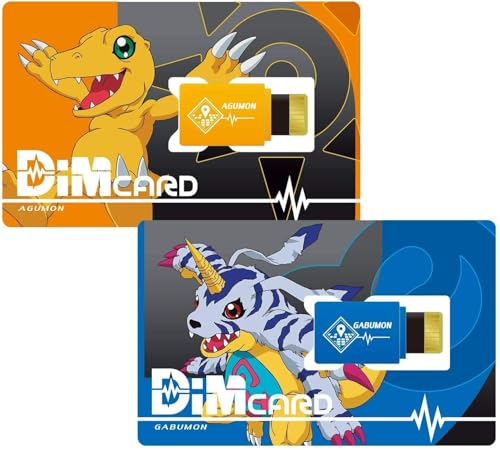 Bandai - Digimon - DIM-Karte für Digimon Vital Armband - Set EX1 Agumon & Gabumon - NT58611 Bandai - Digimon - DIM-Karte für Digimon Vital Armband - Set EX1 Agumon & Gabumon - NT58611 von BANDAI