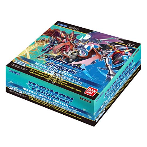 Bandai–Digimon TCG V1.5 Core Booster Box, englische Version, 24 Packungen, Sammelkartenspiel von BANDAI