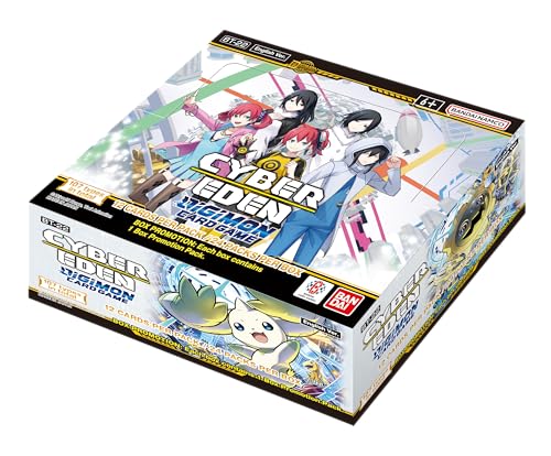 Bandai Digimon Kartenspiel Cyber Eden Booster Box (BT22) – 24 Packungen von BANDAI