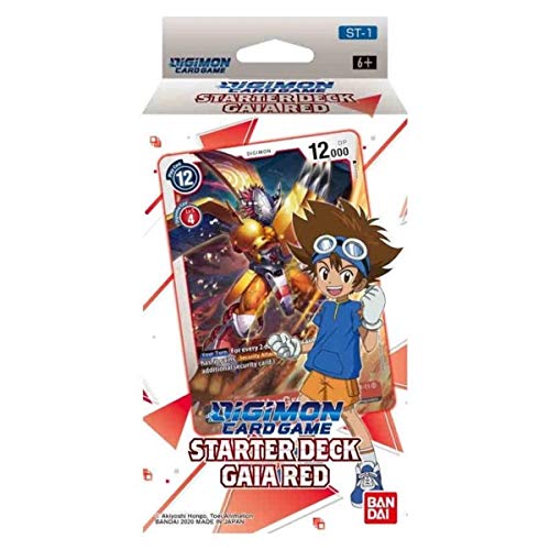 Bandai - Digimon Kartenspiel: Starter-Kartenspiel Gaia Red, Sammelkartenspiel Bandai - Digimon Kartenspiel: Starter-Kartenspiel Gaia Red, Sammelkartenspiel von BANDAI