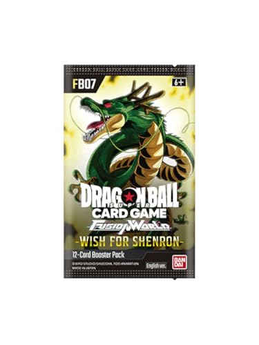 Bandai Dragon Ball Super CG: Fusion World 07 (FB07) Booster Sammelkarten, ab 6 Jahren, für 2 Spieler, Spieldauer 20-30 Minuten von BANDAI