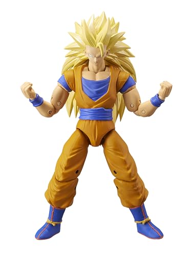 Bandai – Dragon Ball Super – Dragon Star Figur 17 cm – Super Saiyan 3 Goku – Offizielle Lizenz - Gelenkfigur Goku - 36184 von BANDAI