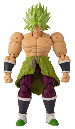 Bandai – Dragon Ball Super – Dragon Star Figur 17 cm – Super Saiyan Broly – Offizielle Lizenz - Gelenkfigur Broly - 36190 von BANDAI