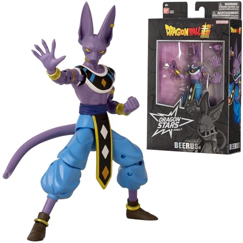 BANDAI – Dragon Ball Super – Dragon Stars Figur 17 cm – Beerus – 36894, Mehrfarbig von BANDAI