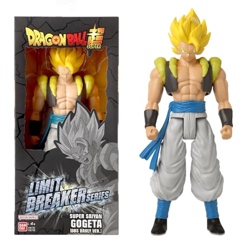 BANDAI - Dragon Ball Super - Riesenlimitbrecherfigur - Super Saiyan Gogeta - Offizielle Dragon Ball Lizenz - Große gelenkige Gogeta Figur - Spielzeug für Kinder ab 4 Jahren - 36758 BANDAI - Dragon Ball Super - Riesenlimitbrecherfigur - Super Saiyan Gogeta - Offizielle Dragon Ball Lizenz - Große gelenkige Gogeta Figur - Spielzeug für Kinder ab 4 Jahren - 36758 von BANDAI