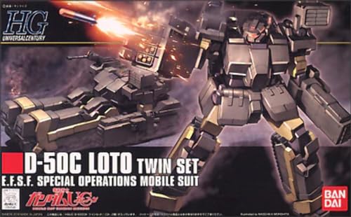 Bandai GUN59162 Hguc 1/144 D-50C Loto Twin Set von BANDAI SPIRITS