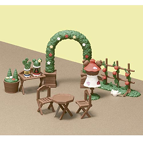 Bandai – Haco Room – Zubehör-Set – Garten – 68 Teile zum Zusammenbauen – Mini-Spielwelt – Bauspielset – 35467 von BANDAI