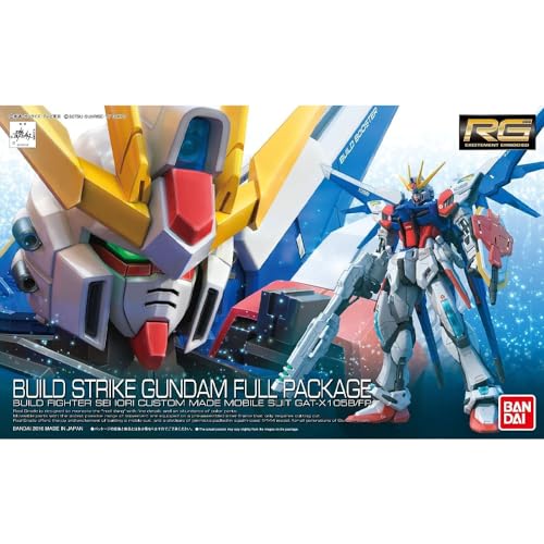 Bandai Hobby - Maquette Gundam - 23 Build Strike Gundam Full Package Gunpla RG 1/144 13cm - 4573102630841 von BANDAI