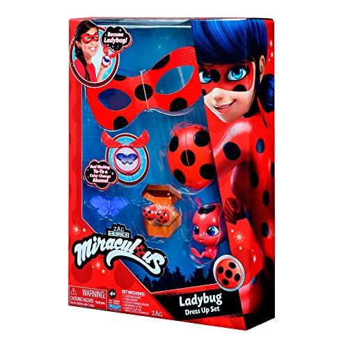 Bandai - Miraculous Ladybug - Transformations-Set - Ladybug - Verkleidung & Accessoires - Kostüm für Kinder - P50601 von Bandai