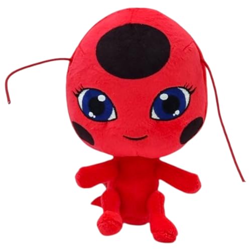 Bandai - Miraculous Ladybug - Weiches Stofftier 15cm - Tikki - P50691 von Bandai