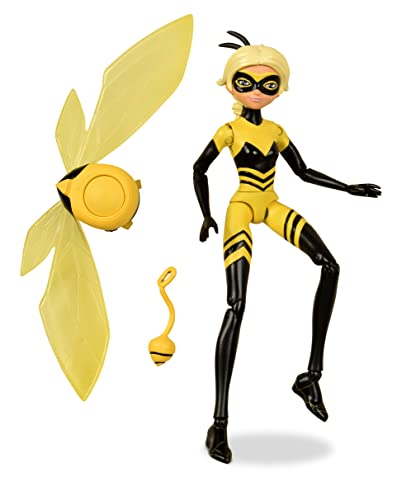 BANDAI - Miraculous - Mini-Puppe Queen Bee - Gelenkpuppe 12 cm und ihre Accessoires - Superhelden-Figur - P50405 BANDAI - Miraculous - Mini-Puppe Queen Bee - Gelenkpuppe 12 cm und ihre Accessoires - Superhelden-Figur - P50405 von BANDAI