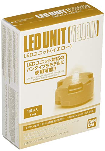 Bandai Model Kit - MG LED Unit Set, gelb, 25825 von BANDAI SPIRITS