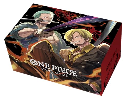 BANDAI One Piece Sammelkartenetui Zoro & Sanji Limited Edition 2023 Flip-Top Karton White Rechteckig 0.1 kg 1 Stück von Bandai