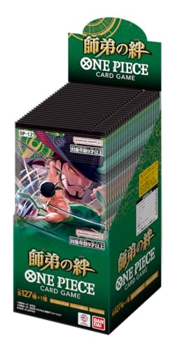 Bandai One Piece Card Game Master and Student Bonds (OP-12) Booster Box (Japanisch) – 24 Packungen von BANDAI