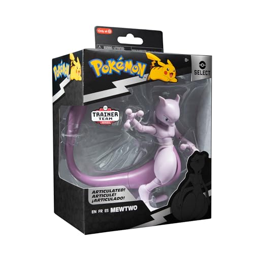 Bandai - Pokémon – Figur mit Gelenken, 12 cm – Mewtwo – JW2417 Bandai - Pokémon – Figur mit Gelenken, 12 cm – Mewtwo – JW2417 von Bandai