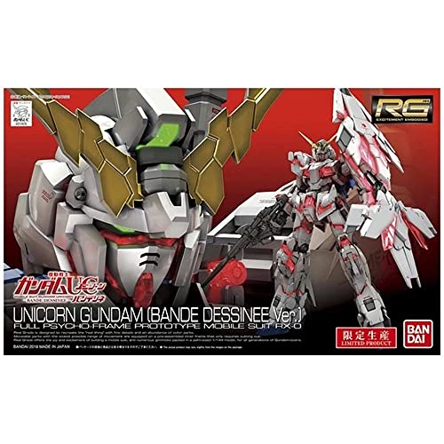 Bandai - RG 1/144 RX Gundam Modell Montageset, Mehrfarbig, 27473 von BANDAI