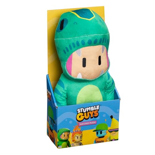 Bandai Stumble Guys – T Rex Guy – Großes Plüschtier 30 cm bunt – Plüschtier Videospiel Stumble Guys – Plüschtier Dinosaurier zum Sammeln – Spielzeug für Kinder ab 2 Jahren – PMS7208C Bandai Stumble Guys – T Rex Guy – Großes Plüschtier 30 cm bunt – Plüschtier Videospiel Stumble Guys – Plüschtier Dinosaurier zum Sammeln – Spielzeug für Kinder ab 2 Jahren – PMS7208C von BANDAI