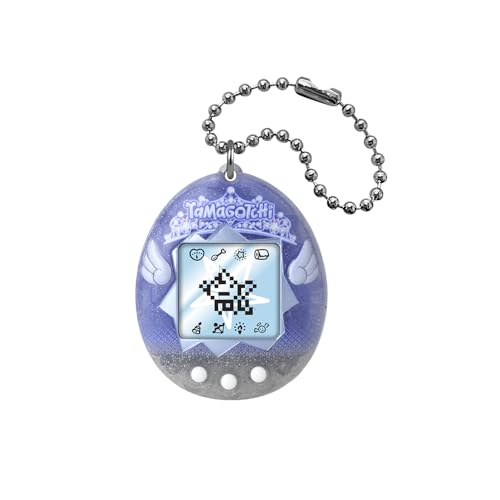 Bandai Tamagotchi – Tamagotchi Original – Angel Tiara – virtuelles elektronisches Tier mit Farbdisplay – interaktives Tierspielzeug auf Französisch – Diadem Engel – Spielzeug für Kinder ab 8 Jahren Bandai Tamagotchi – Tamagotchi Original – Angel Tiara – virtuelles elektronisches Tier mit Farbdisplay – interaktives Tierspielzeug auf Französisch – Diadem Engel – Spielzeug für Kinder ab 8 Jahren von BANDAI