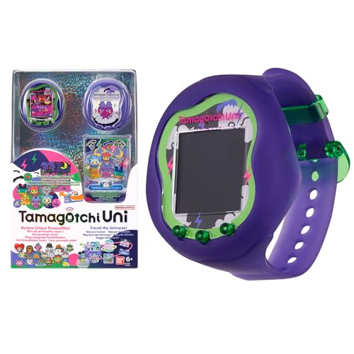 Bandai - Tamagotchi Uni - Verbindungsfähiges Tamagotchi mit Armbanduhr - Connection - Elektronische Haustiere - Tamagotchi auf Deutsch - Monster Modell - Spielzeug für Kinder ab 6 Jahren - 43356 Bandai - Tamagotchi Uni - Verbindungsfähiges Tamagotchi mit Armbanduhr - Connection - Elektronische Haustiere - Tamagotchi auf Deutsch - Monster Modell - Spielzeug für Kinder ab 6 Jahren - 43356 von BANDAI
