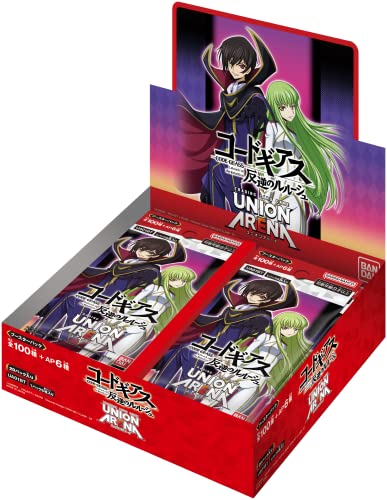 Bandai UNION ARENA Booster Pack, Code Geass Lelouch of the Rebellion, 20 Packs, 8 Cards per Pack, 106 types in allen, Trading Card Game Booster Pack Bandai UNION ARENA Booster Pack, Code Geass Lelouch of the Rebellion, 20 Packs, 8 Cards per Pack, 106 types in allen, Trading Card Game Booster Pack von BANDAI