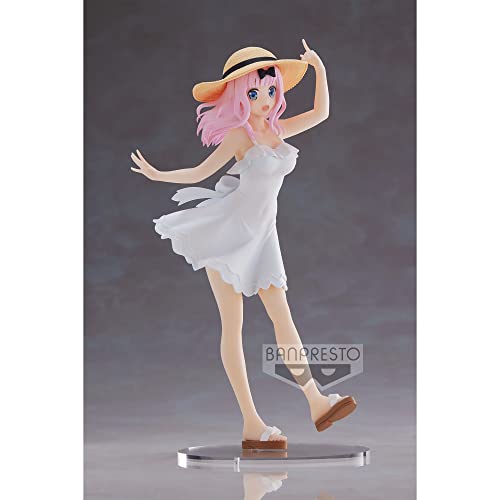 Banpresto Actionfigur Chika Fujiwara - Kaguya-Sama: Love is War - Ultra Romantic - Kyunties Seaside Ver. 18 cm BP18877 Mehrfarbig von BANDAI