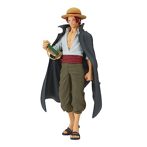 Banpresto BP88605P Shanks Actionfigur, One Piece, Dxf The Grandline Serie, 17 cm, Mehrfarbig von Banpresto