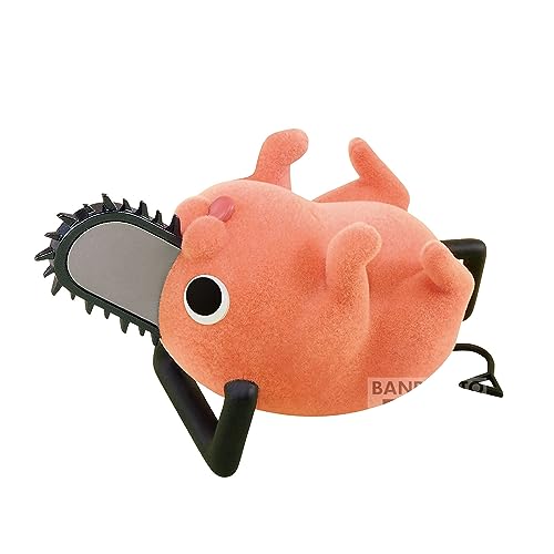 BANDAI Banpresto - Chainsaw Man - Pochita (ver. B), Spirits Fluffy Puffy Figur von BANDAI