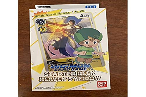 Bandai - Digimon Kartenspiel: Starter-Kartenspiel Heaven's Yellow, Sammelkartenspiel von BANDAI