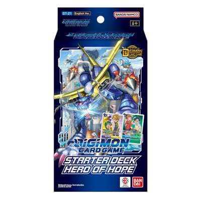 Digimon TCG Hero of Hope Starter Deck ST-21 [54 Karten] von BANDAI