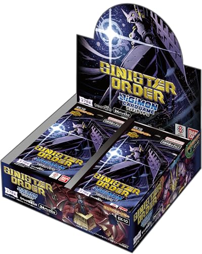 Digimon TCG Sinister Order Booster Box (EX-10) - 24 Packungen von BANDAI