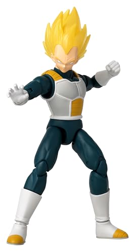 Bandai Dragon Stars Super Saiyan Vegeta Actionfigur – Dragon Ball Super: Broly Movie – 17 cm bewegliche Anime-Figur von DRAGON BALL