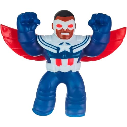 Heroes of GOO JIT Zu Actionfigur – Marvel Cap America Sam Wilson Mehrfarbig CO41371 von BANDAI