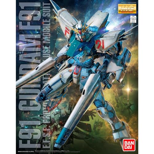 BANDAI SPIRITS Gundam F91 VER. 2.0 BL - Modellbausatz - Vollbeweglich - Science-Fiction - Made in Japan von BANDAI SPIRITS