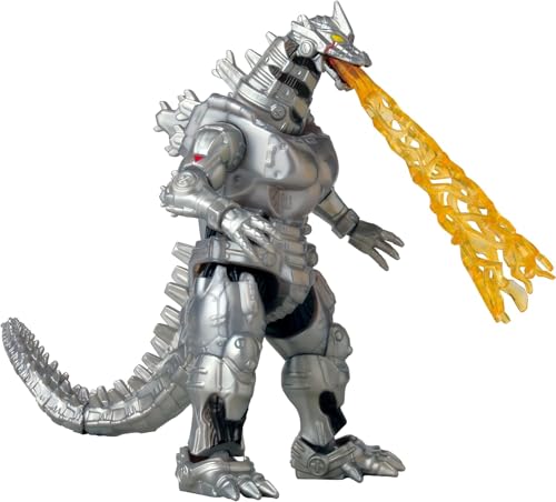 Mecha Godzilla 2002 Figur – 15,24 cm große PVC-Actionfigur – Godzilla-Spielzeug zum Sammeln in Fensterbox-Verpackung für Fans und Sammler Mecha Godzilla 2002 Figur – 15,24 cm große PVC-Actionfigur – Godzilla-Spielzeug zum Sammeln in Fensterbox-Verpackung für Fans und Sammler von BANDAI
