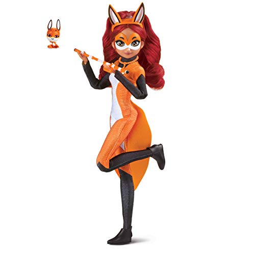 Bandai Miraculous Marienkäfer und Cat Noir Toys - Rena Rouge Modepuppe | Bewegliche 26 cm Puppe Mit Zubehör und Kwami | Alya Superheld Figur von Miraculous