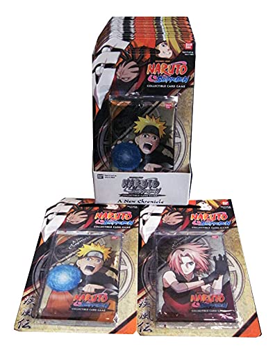 Naruto A New Chronicle TCG CCG Blister Booster Pack Box 15 Packs 10 Cards/Pack Naruto A New Chronicle TCG CCG Blister Booster Pack Box 15 Packs 10 Cards/Pack von BANDAI