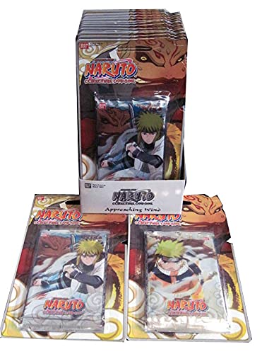 Naruto Approaching Wind TCG Blister Booster Pack Box – 15 Packungen – 10 Karten/Packung Naruto Approaching Wind TCG Blister Booster Pack Box – 15 Packungen – 10 Karten/Packung von BANDAI