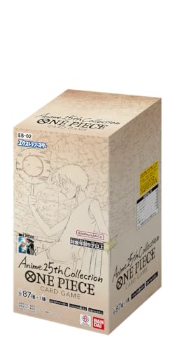 One Piece Card Game Extra Booster Anime25th Collection EB-02 (Box), 24 Stück von Bandai