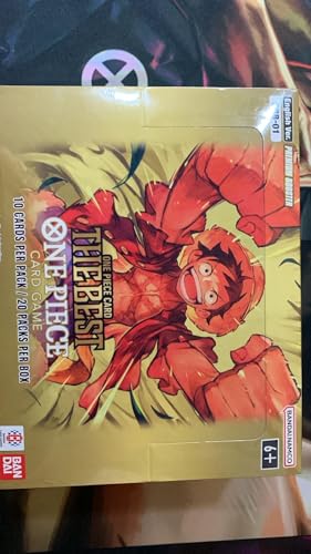 BANDAI One Piece Kartenspiel PRB-01 Premium Booster-Display (20 Packungen), EN, Alter 6+, 72-144 Monate von BANDAI
