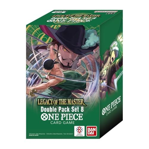 One Piece TCG: Legacy of The Master Doppelpack Set Vol. 08 (DP-08) - 2 Packungen von BANDAI