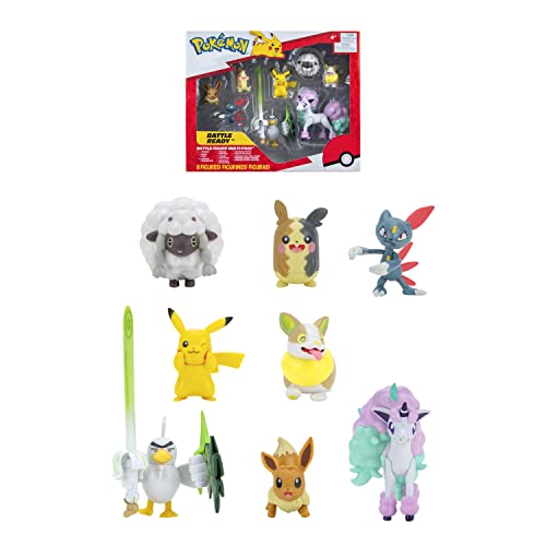 Bandai POK Figuren Wave 7, 8 Stück von Pokémon