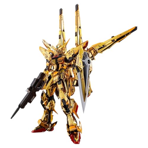 RG 1/144 Akatsuki Gundam Shiranui Pack & HG Zeus Silhouette Verbindungsteile, farbcodiertes Kunststoffmodell. Dieses Produkt enthält keinen MS-Körper und Zeus-Silhouette von BANDAI