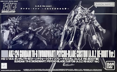 Tamashi 1/144 HG RX-124 Gundam TR-6 [Woundwort] Psycho Blade Custom (A.O.Z RE-Boot Ver. von BANDAI