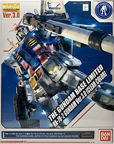 The Gundam Base Limited MG 1/100 Scale Gundam RX-78-2 Ver. 3.0 [CLEAR colour] Model kit [Japan import] von Bandai