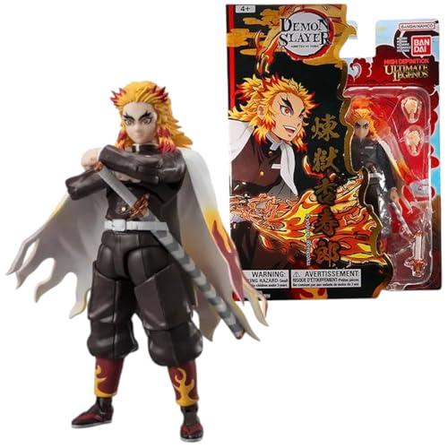 Bandai - Ultimate Legends HD - Demon Slayer Actionfigur 12 cm - Kyojiro Rengoku - Offizielle Demon Slayer Lizenz - Gelenkige Rengoku Figur - Spielzeug für Kinder ab 4 Jahren - VE88964 von Bandai