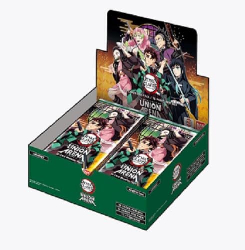 Union Arena English TCG: Demon Slayer UE05BT 1. Edition Booster-Box, 16 Packungen Union Arena English TCG: Demon Slayer UE05BT 1. Edition Booster-Box, 16 Packungen von BANDAI