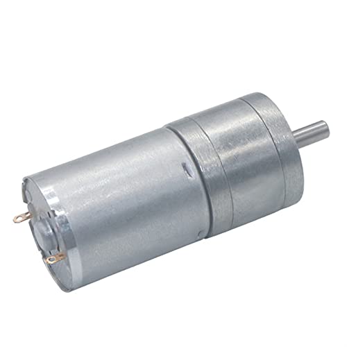 BANGHA Dc Motor,Motor Getriebemotor mit hohem Drehmoment DC 6V 12V 24 V Elektrischer Reduktionsmotor für Roboter Smart Car(200RPM,6V) von BANGHA