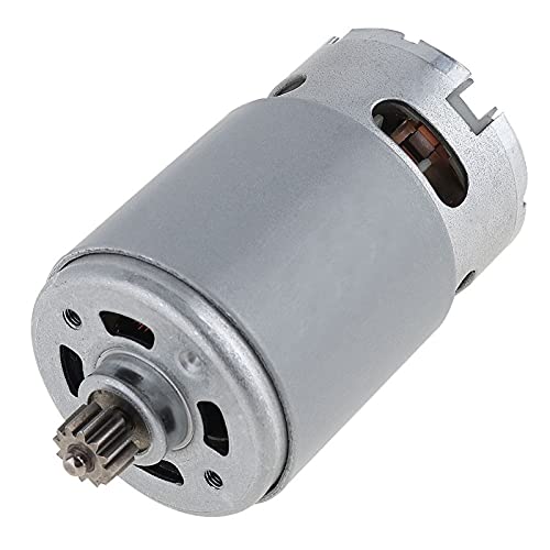 Dc Motor,Motor 1 PC 1. 2V 16.8V 21V 25V 19500 DC Motor mit zwei Geschwindigkeiten 12 Zähne und hohem Drehmomentgetriebe für elektrischem Bohrer/Schraubendreher(9 Teeth 16.8V 19500) von BANGHA